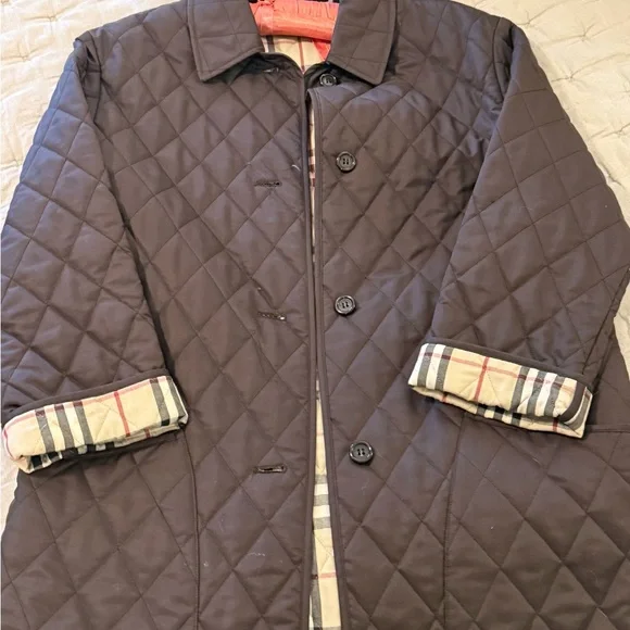 Women’s Burberry Quilted Brown Jacket - Picture 1 of 5